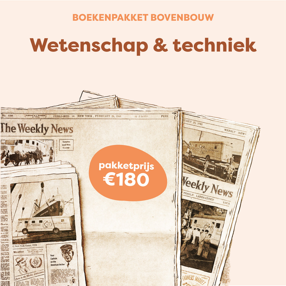 Onderwijspakket Wetenschap en Techniek bovenbouw
