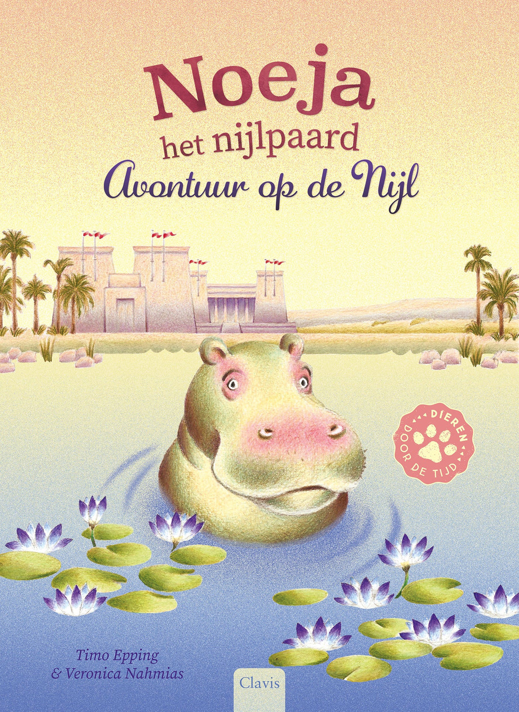 Cover van Noeja het nijlpaard. Avontuur op de Nijl