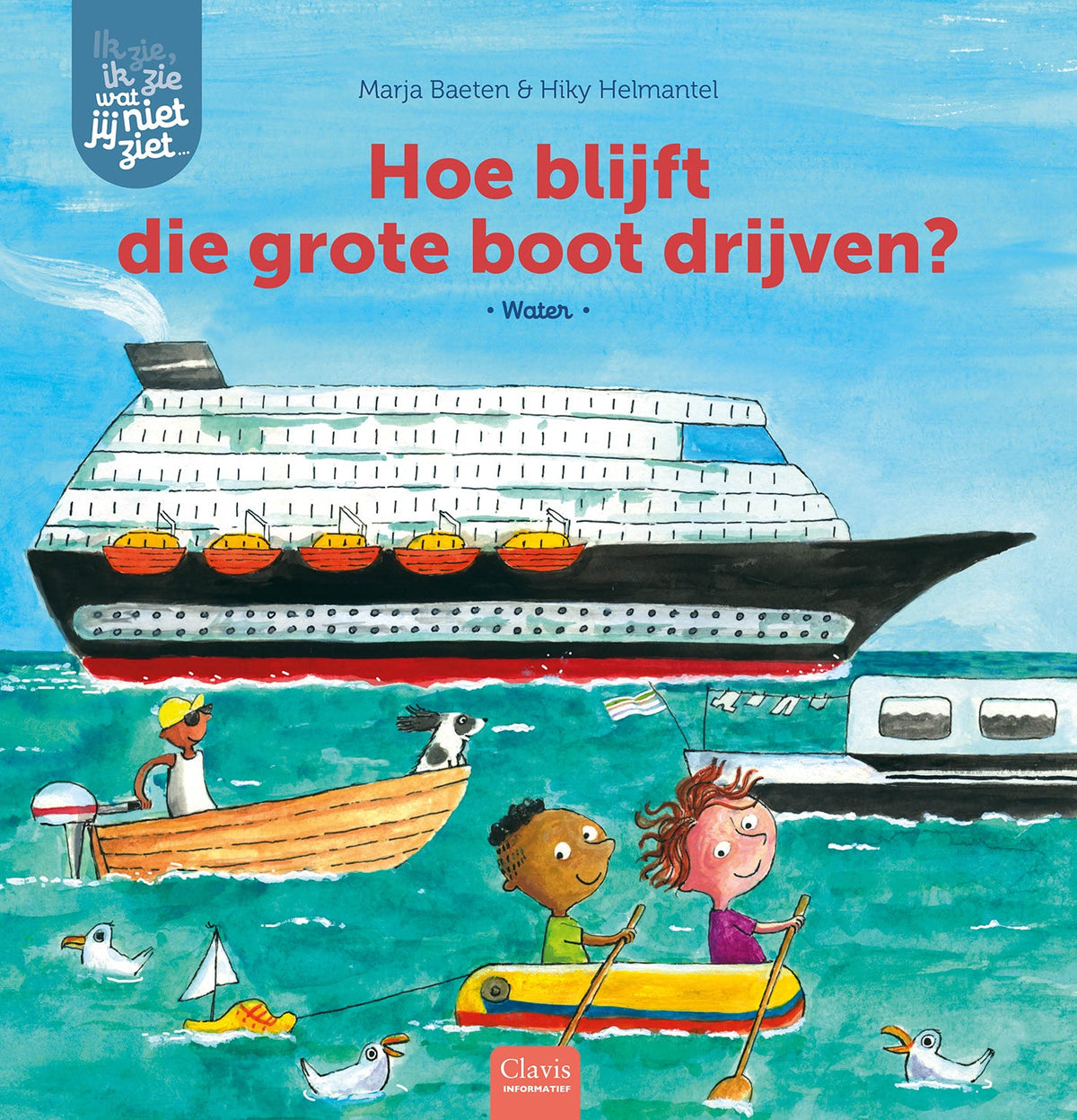 Cover van Hoe blijft die grote boot drijven?