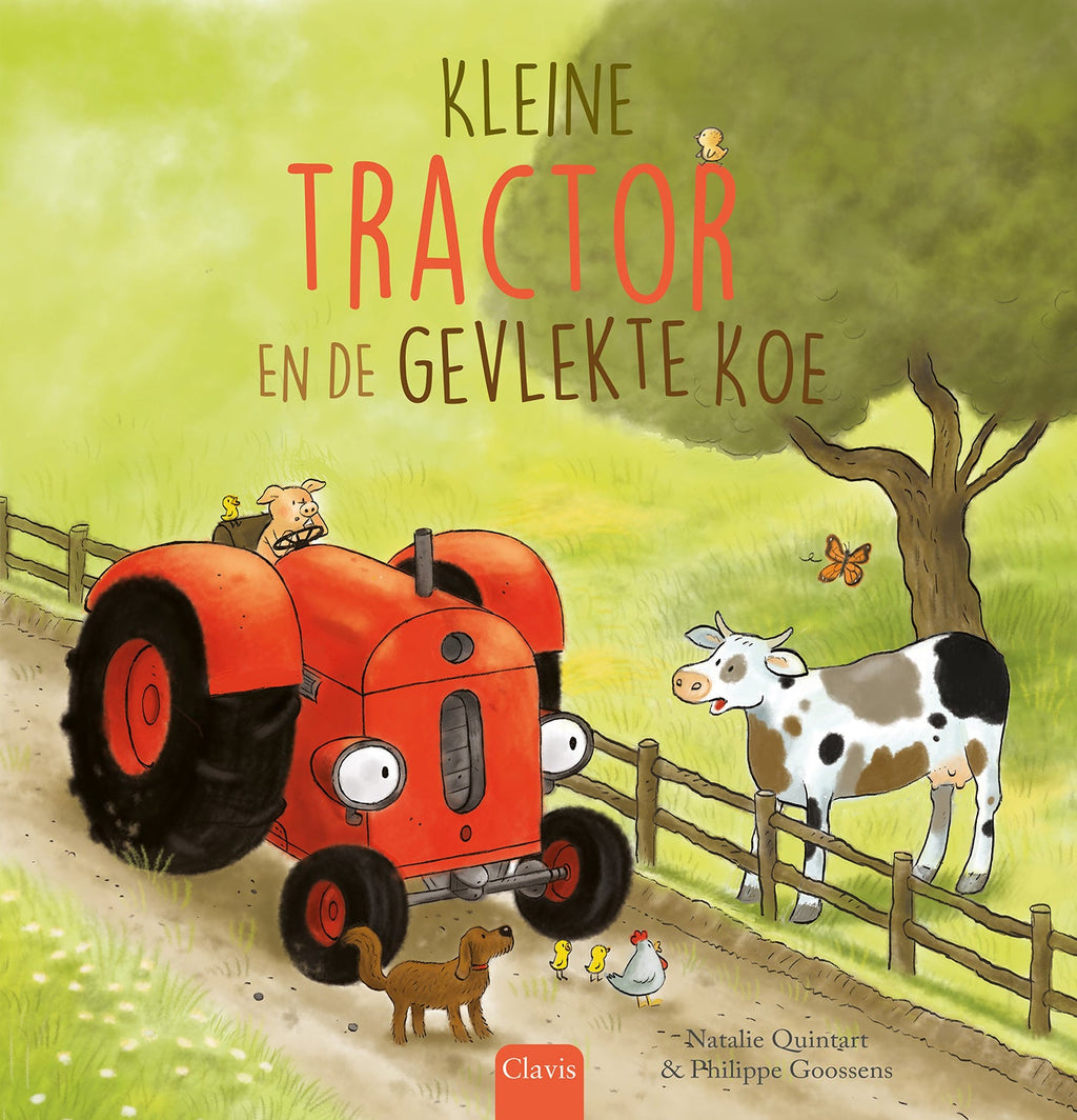 Cover van Kleine Tractor en de gevlekte koe