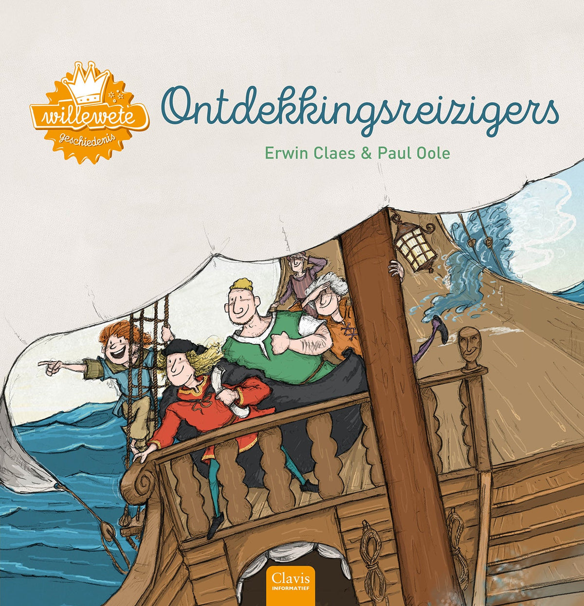 Cover van Ontdekkingsreizigers