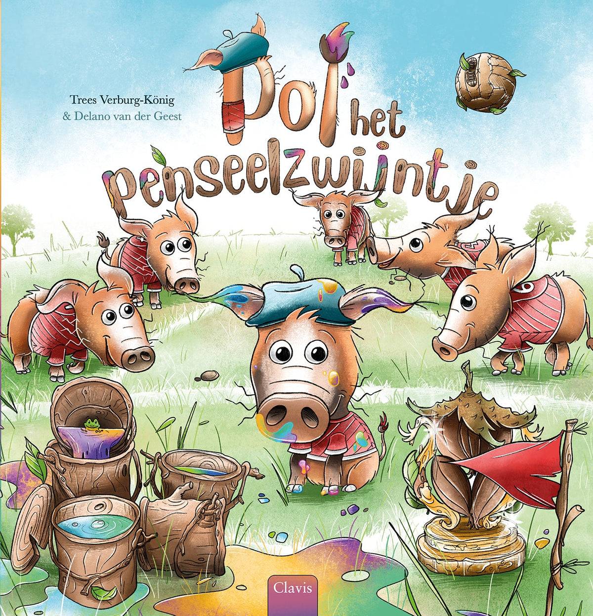Cover van Pol het penseelzwijntje